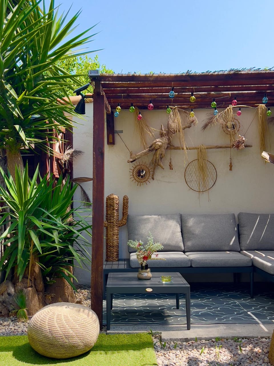 Patio, Garden, Garden view