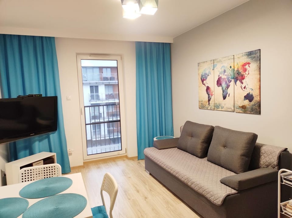 Apartament Kapitalny przy porcie w Kołobrzegu z rowerownią i placem zabaw Apartment in West Pomeranian Voivodeship, Poland