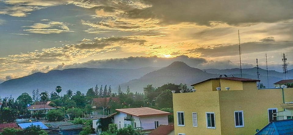 Mountain view, Sunrise