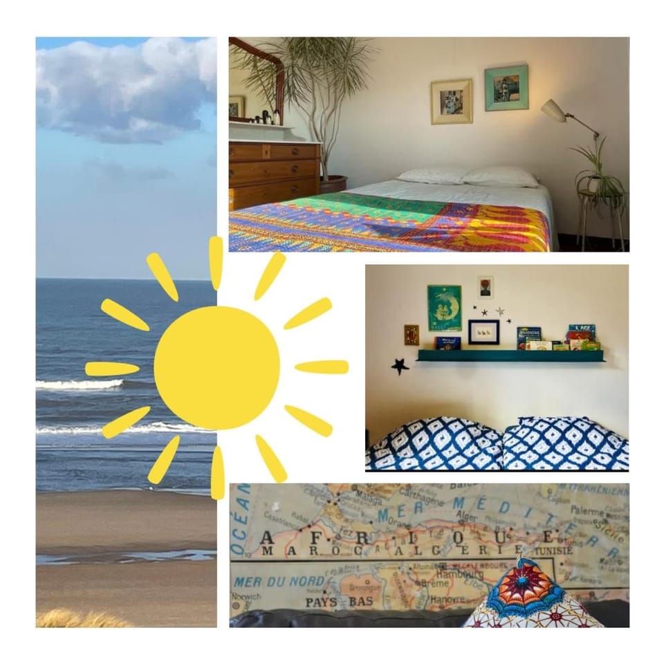 Bed, Photo of the whole room, Bedroom, Sea view