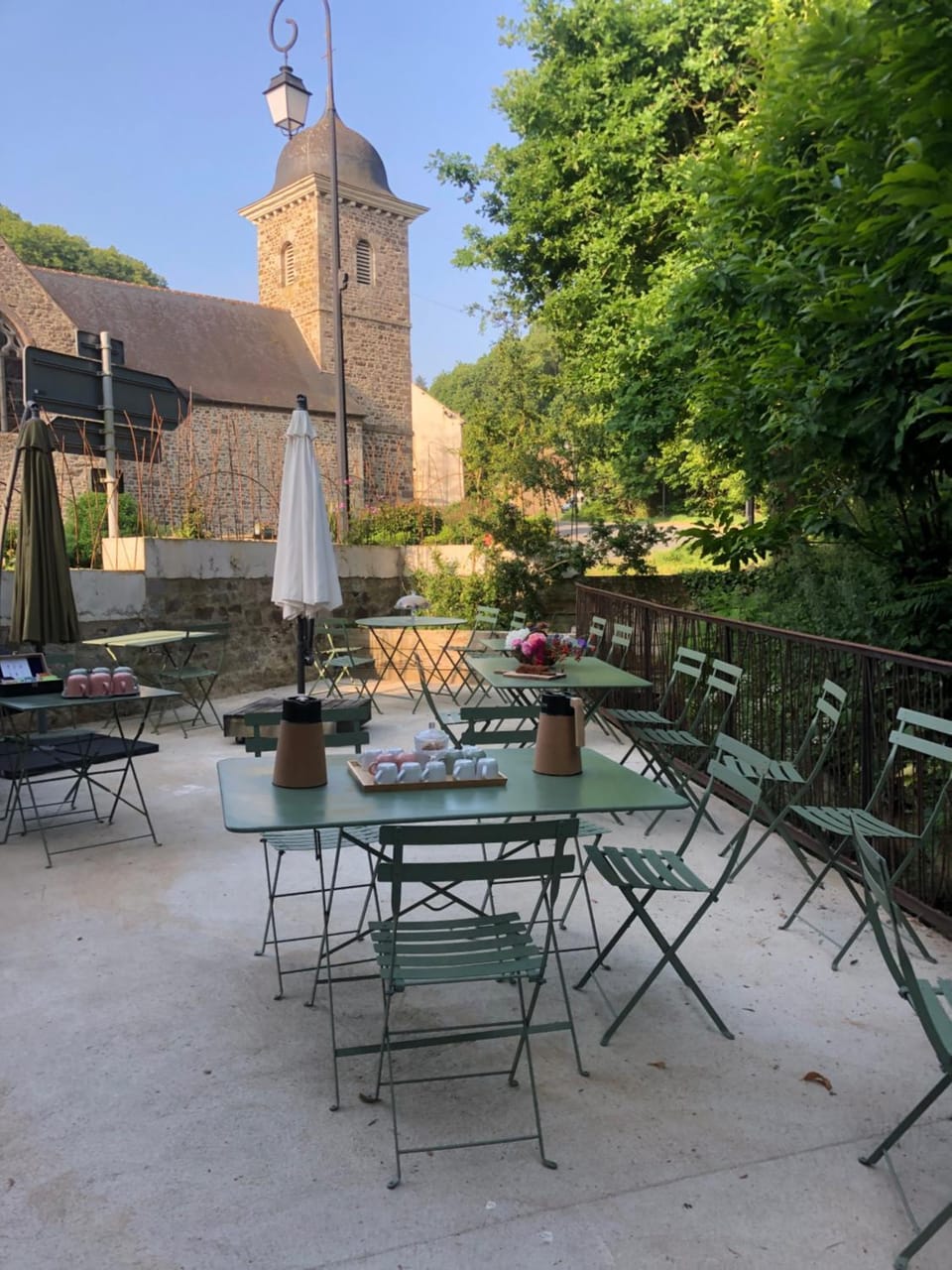 Patio, Spring, Balcony/Terrace, Garden view