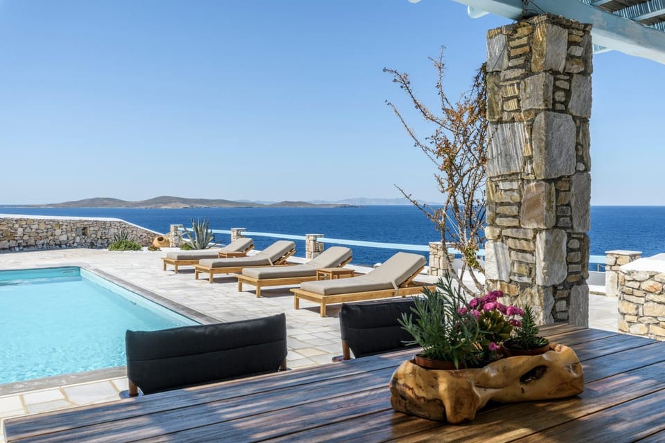 Patio, Day, Pool view, Sea view, Swimming pool