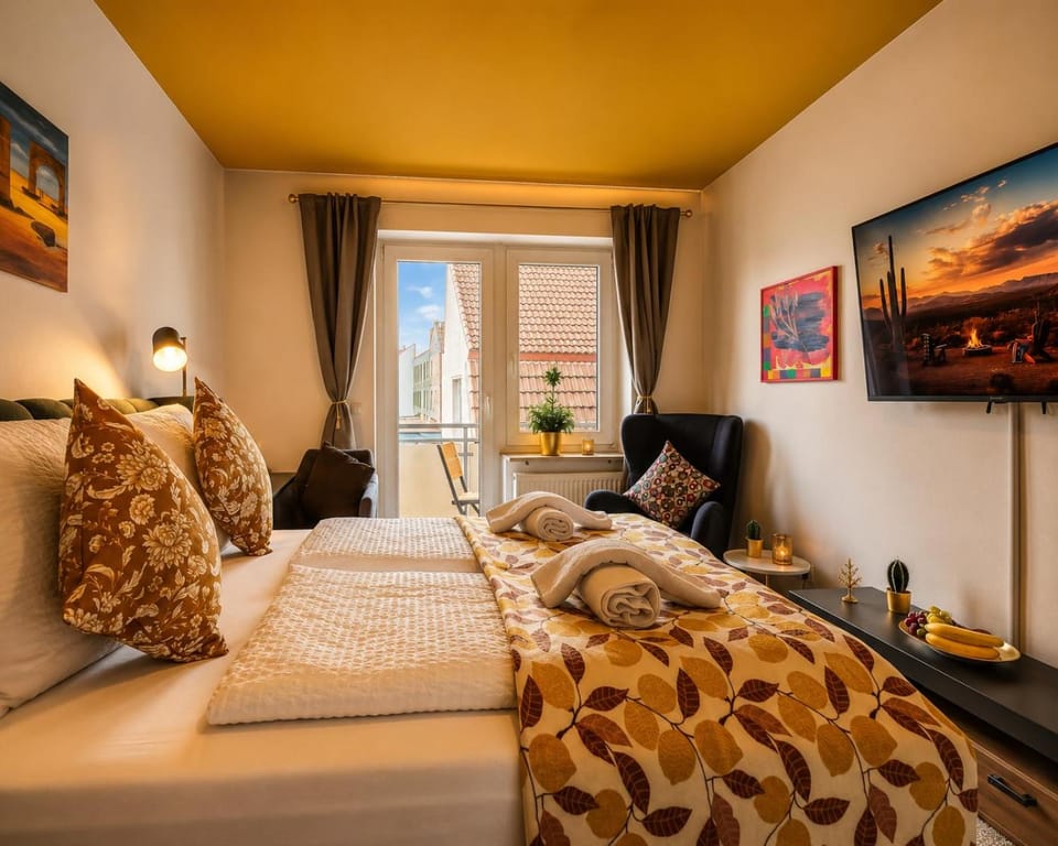 NUJU Rentals - 4-Zimmer, 10 Gäste, Wintergarten & Terrasse & Parkplatz Vacation rental in Bielefeld