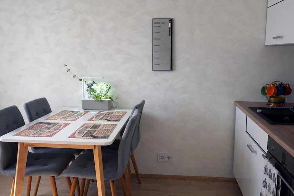 Cozy apartment near Lõunakeskus with home cinema Apartment in Estonia