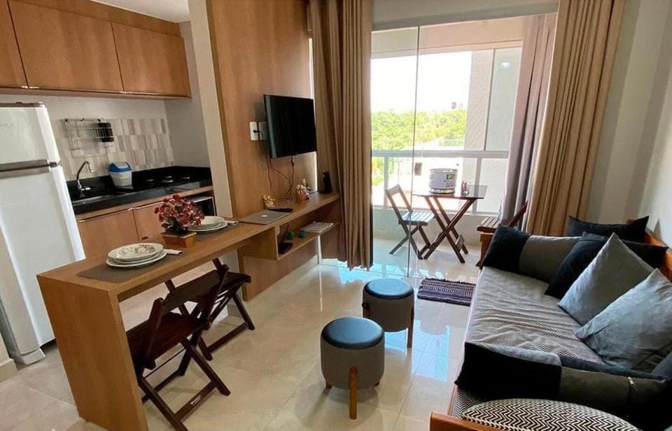 CALDAS NOVAS - RECANTO DO BOSQUE Flat Service AP209 Apartment in State of Goiás