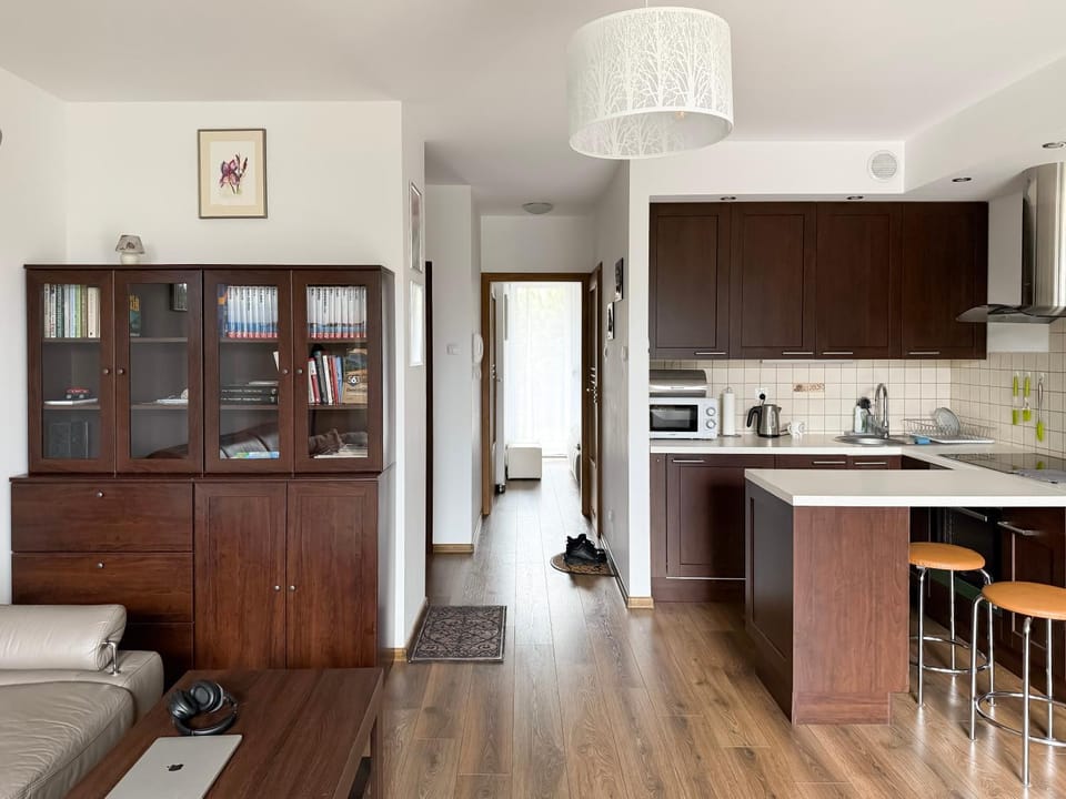 Kitchen or kitchenette, Living room, Seating area, Dining area, oven, stove