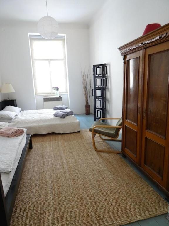 Garden Apartment on Art Nouveau Street in Central Prague Apartment in Prague