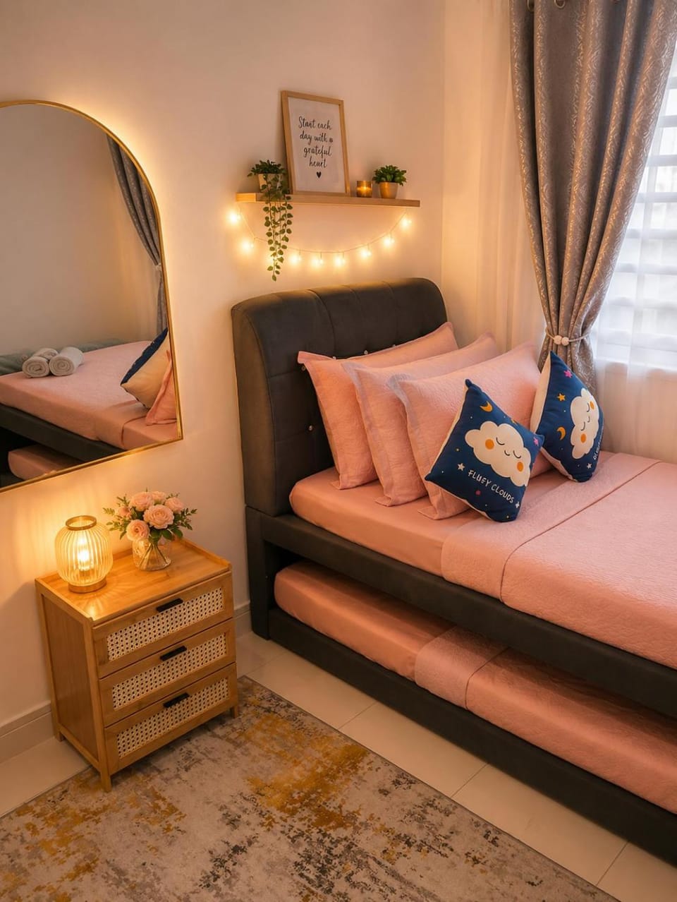Bed, Bedroom