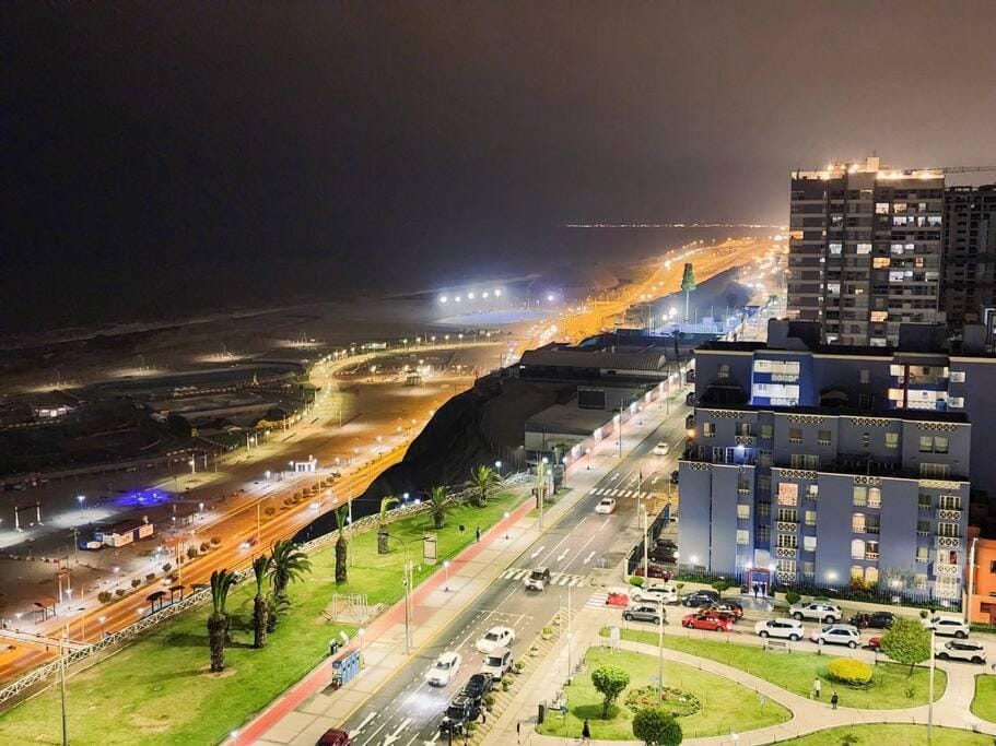 Night, Natural landscape, Sea view