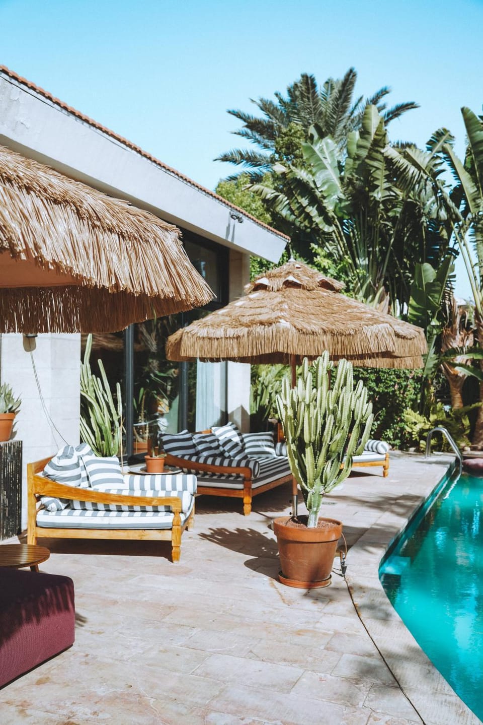 Day, Garden, Pool view, Swimming pool, sunbed