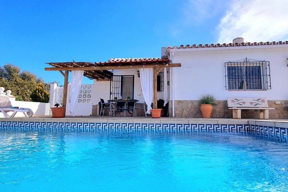 Property building, Living room, Swimming pool