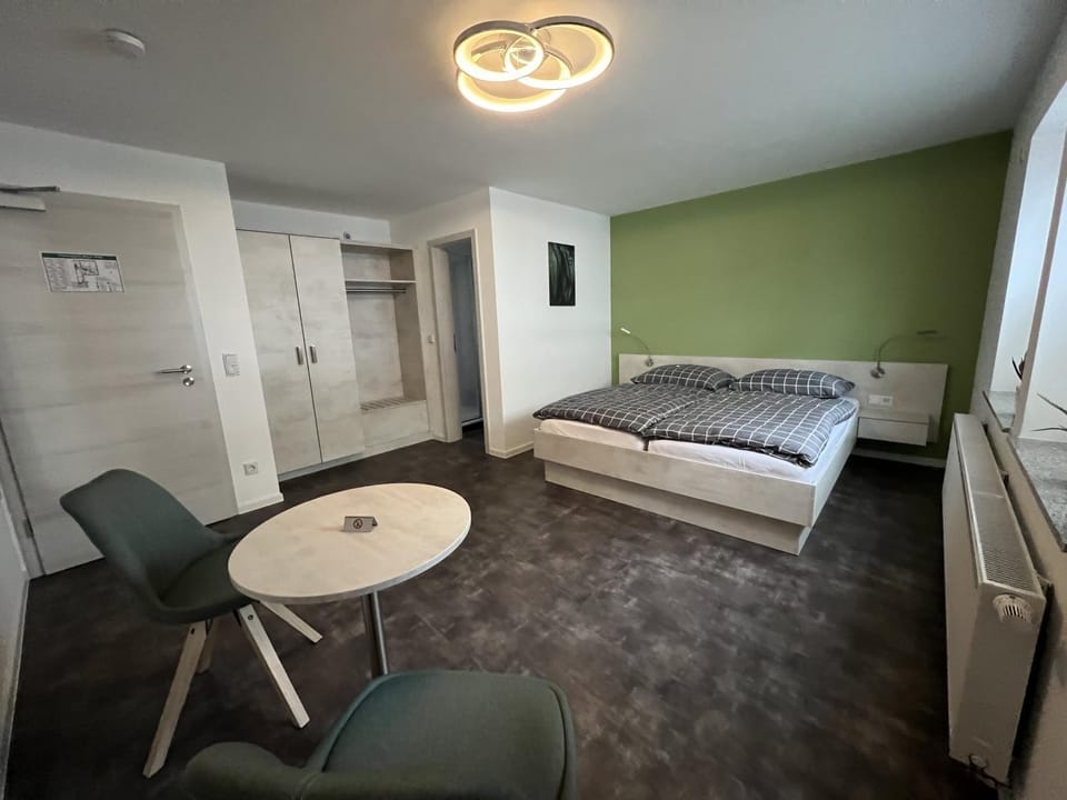 Bed, Photo of the whole room, Bedroom, wardrobe
