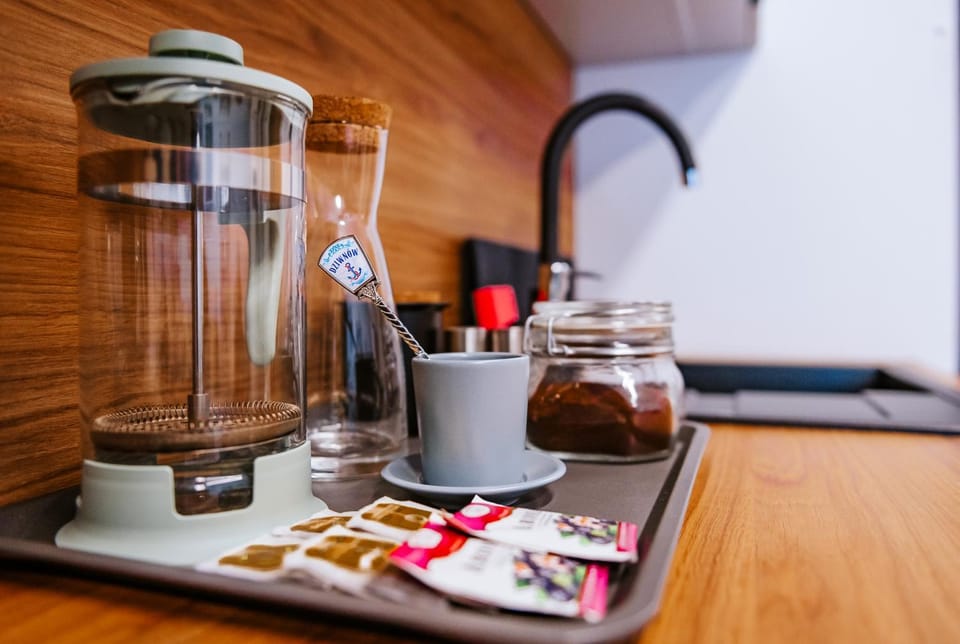 Coffee/tea facilities, Kitchen or kitchenette, toaster