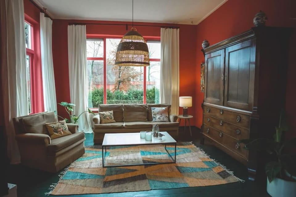 Retreat midden op de Veluwe -ingang Park 1 km Apartment in Hoenderloo