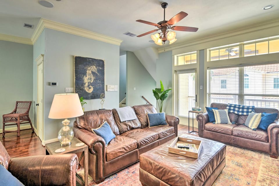 Corpus Christi Home w/ Golf Cart: Walk to Beach! House in North Padre Island