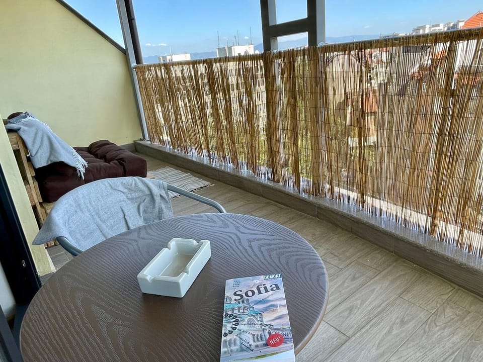 Panoramic Terrace City View Suite in Sofia Center Apartment in Sofia