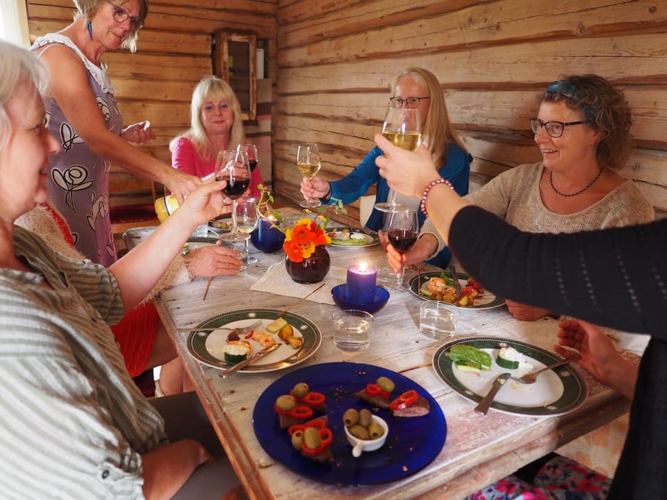 group of guests