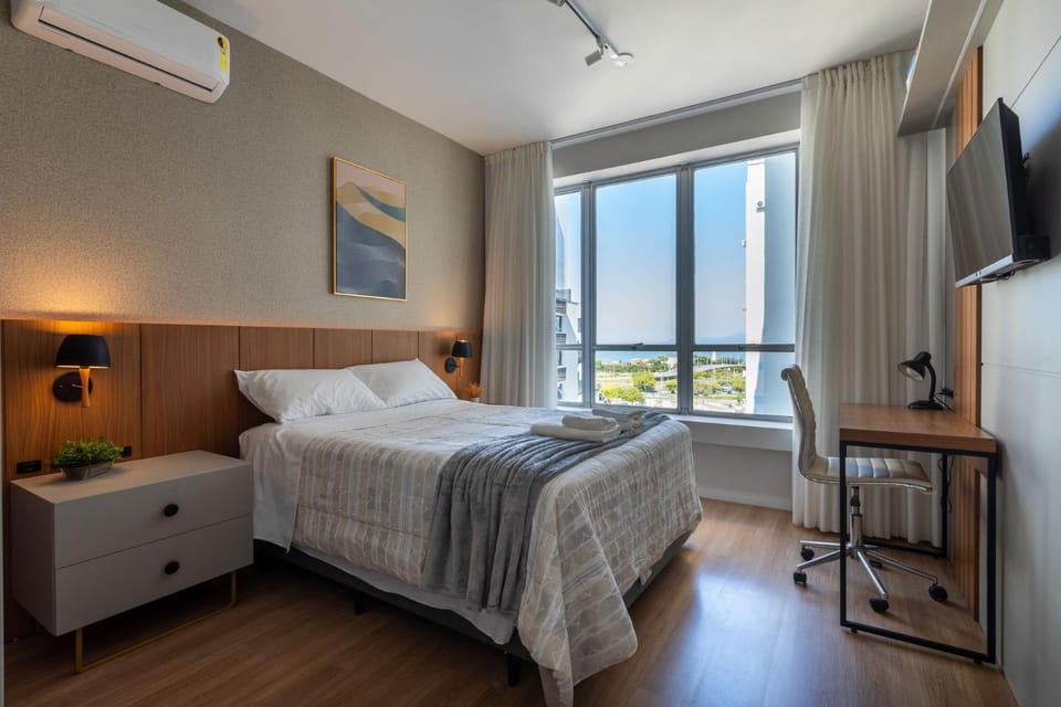 Apto bem localizado no Centro de Floripa P1551 Apartment in Florianopolis