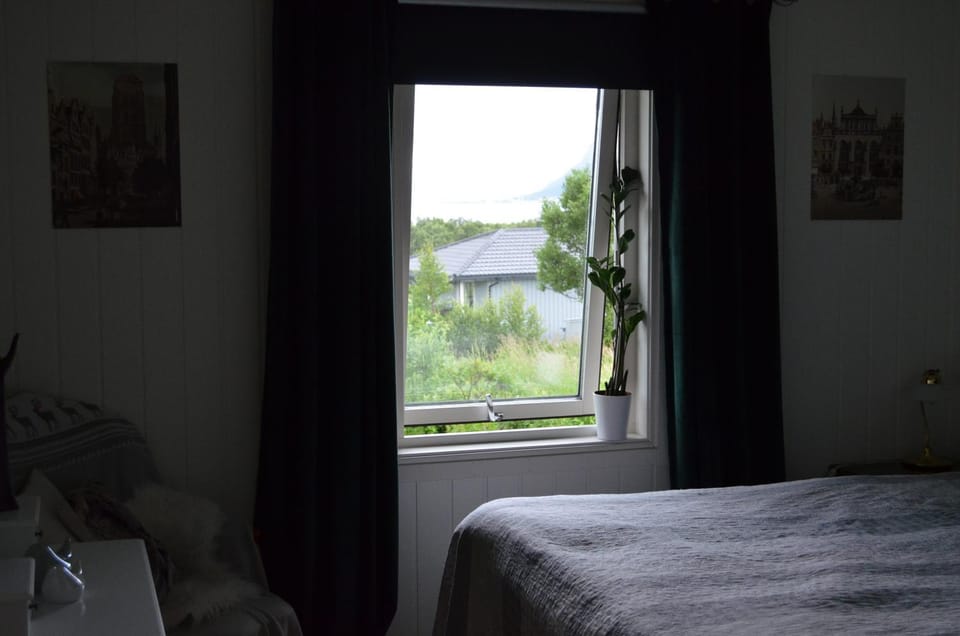 Bed, Natural landscape, Photo of the whole room, Bedroom
