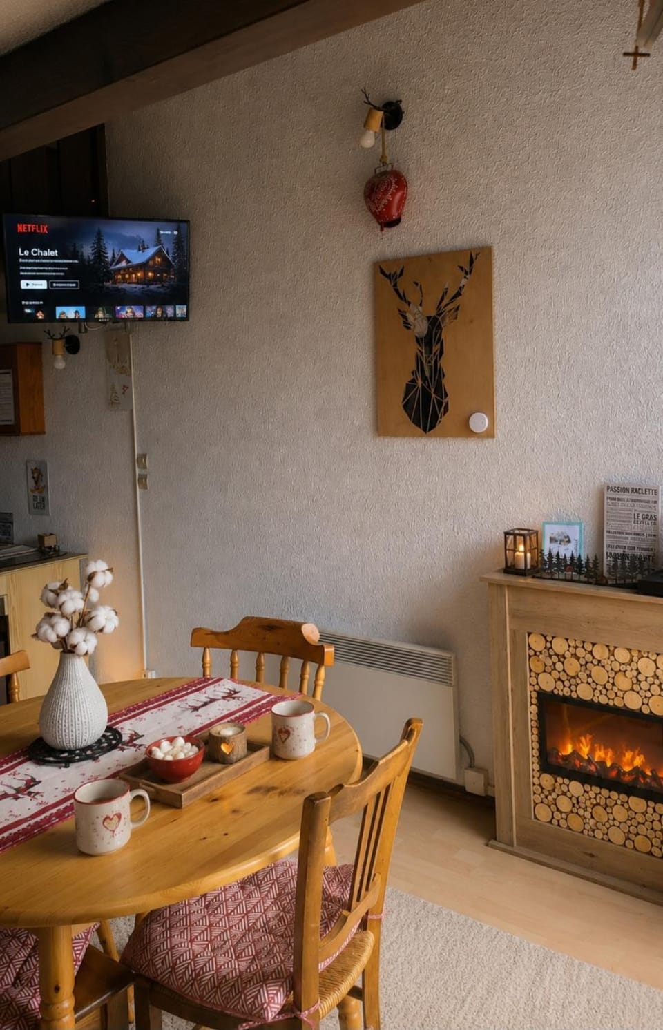 LE CHALET, Superbe Duplex avec Balcon aux Rousses, Netflix, WI-FI, Parking Gratuit et Draps inclus - Animaux Interdits Apartment in Jura