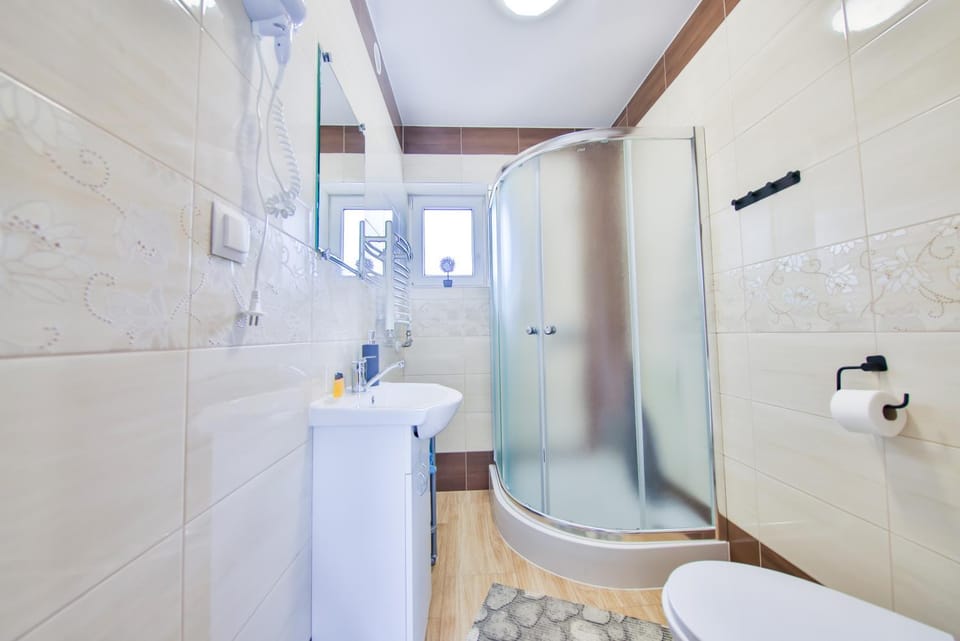 Shower, Toilet, Bathroom, towels