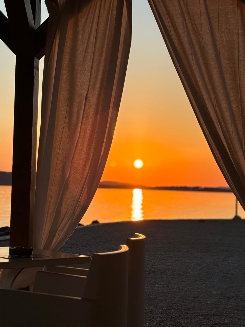 Natural landscape, View (from property/room), Sea view, Sunset