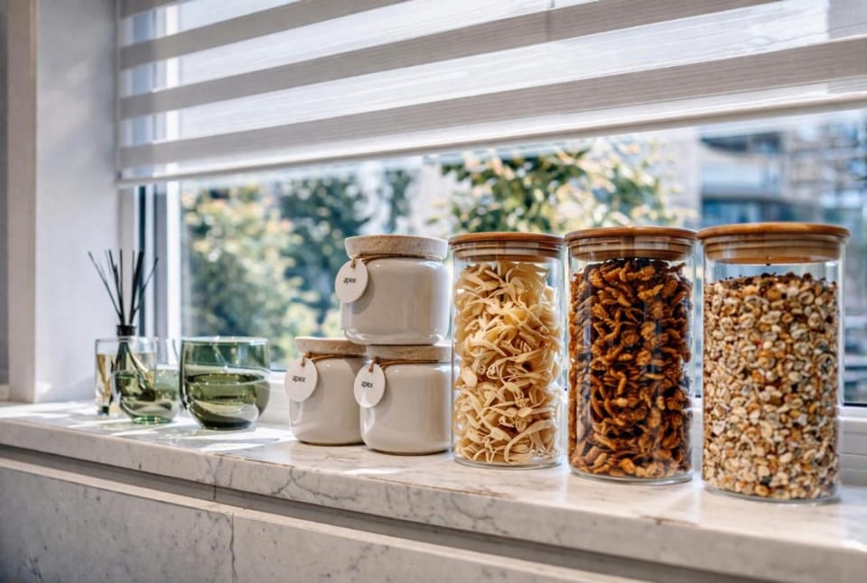 Kitchen or kitchenette, Food