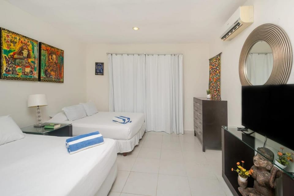 Private Rooftop Bbq Pool Steps To 5Th Avenue Apartment in Playa del Carmen