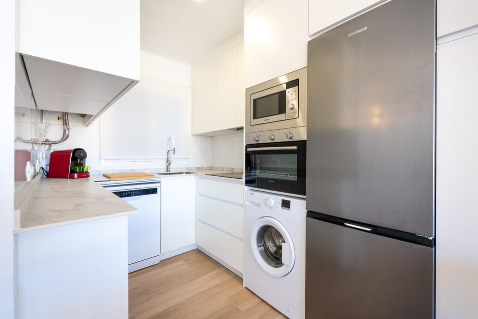 Kitchen or kitchenette, Living room