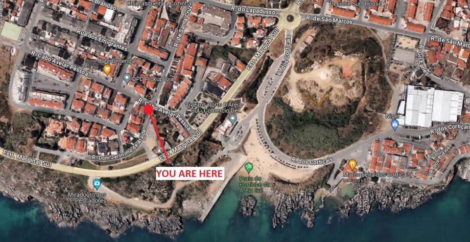 Nearby landmark, Beach, Location