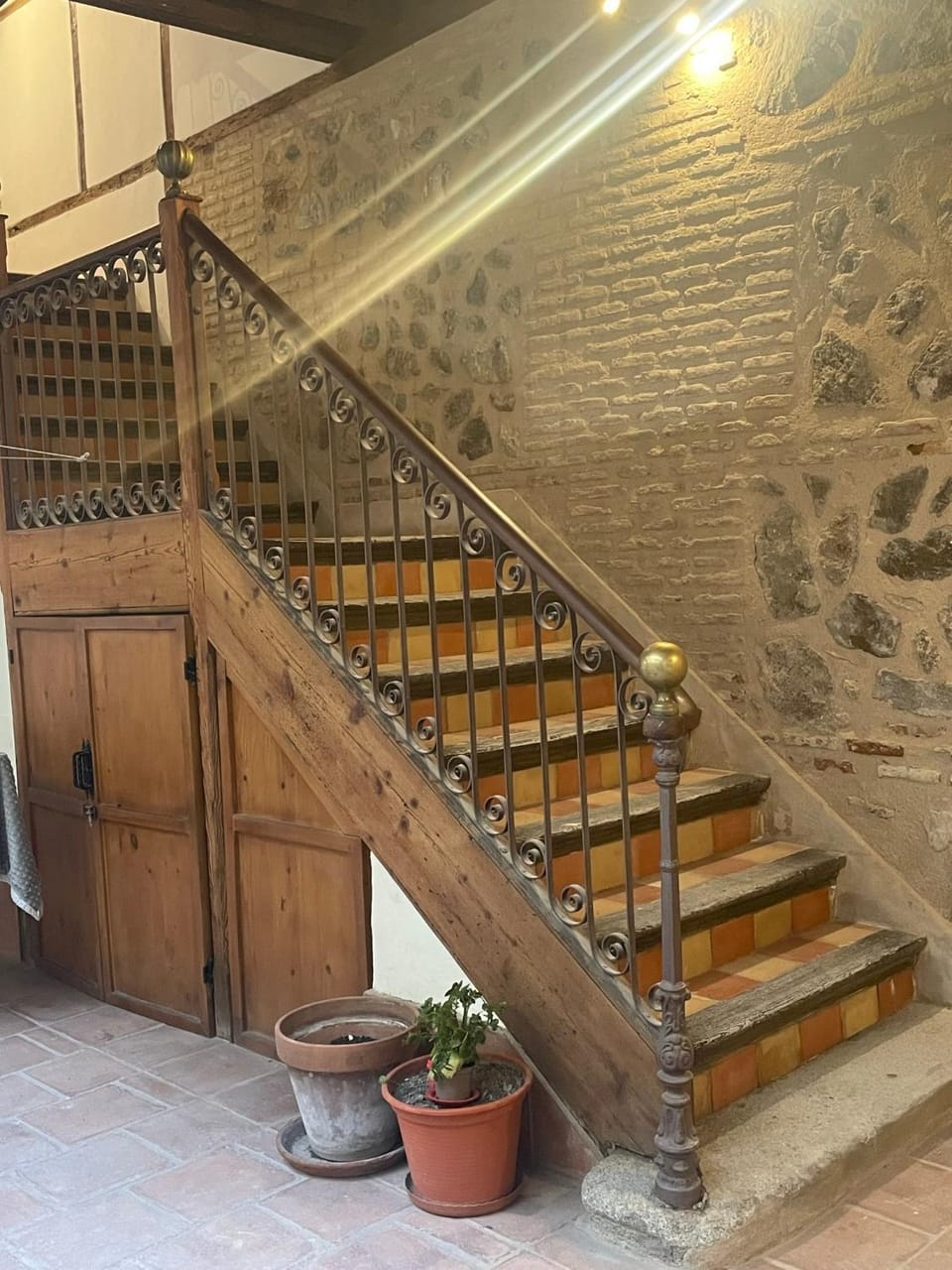 Property building, Patio