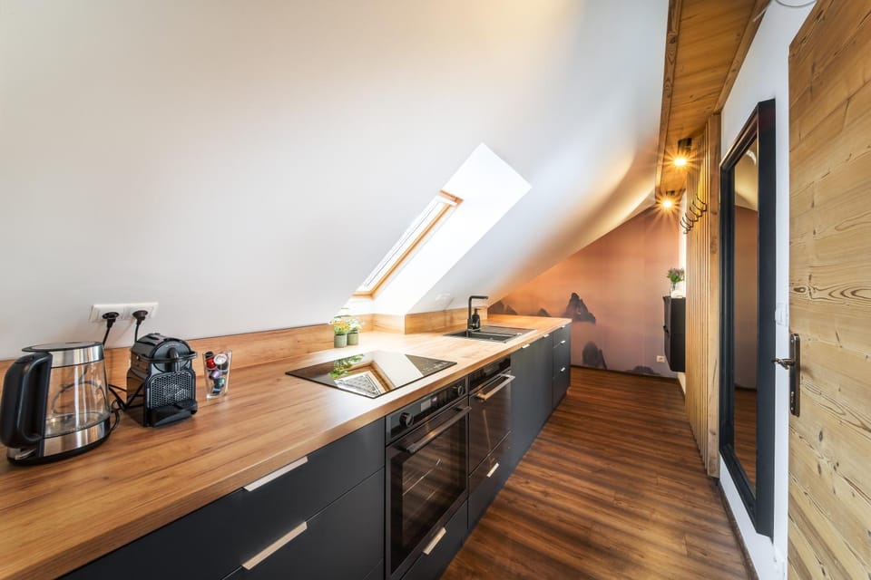 Coffee/tea facilities, Kitchen or kitchenette, minibar, pet friendly, stove