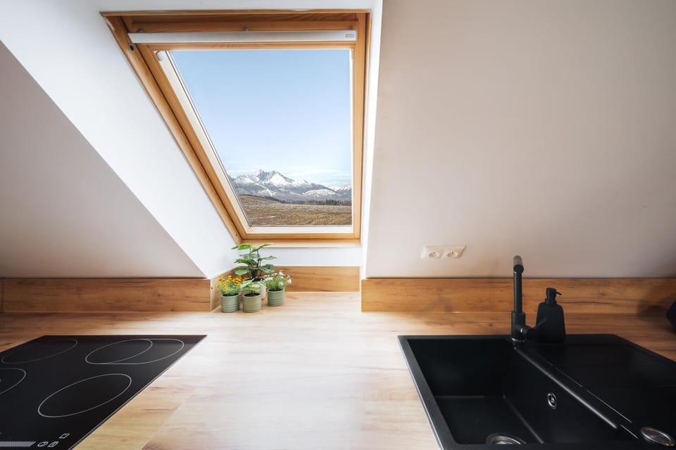 Kitchen or kitchenette, Mountain view