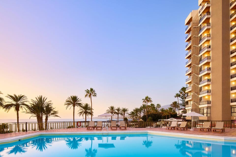View (from property/room), Balcony/Terrace, Sea view, Swimming pool