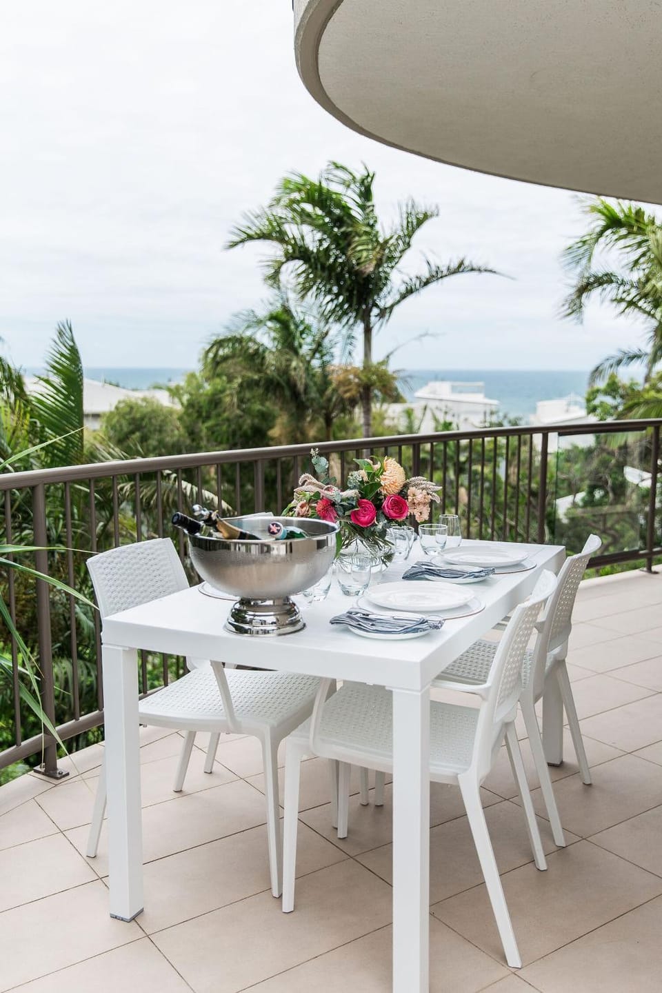 Patio, Balcony/Terrace, Dining area, Sea view