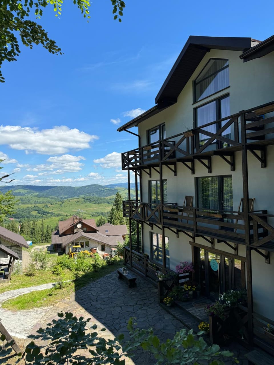 Property building, Mountain view