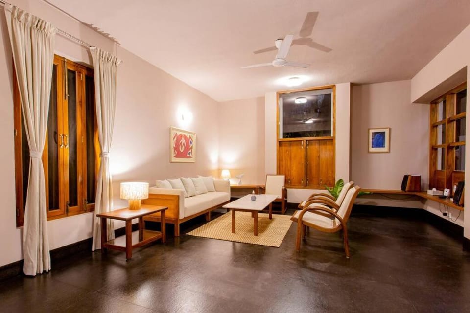 Fully AC 3BDHK villa with Jacuzzi pool and courtyard Villa in Goa, India