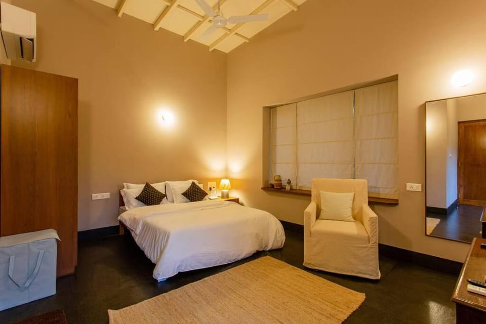 Fully AC 3BDHK villa with Jacuzzi pool and courtyard Villa in Goa, India