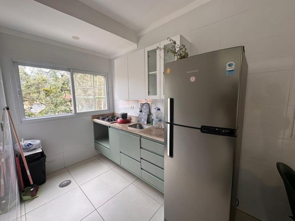 Apartamento pé na areia no centro de Bertioga Apartment in Bertioga