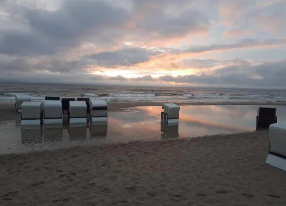 Neighbourhood, Beach, Sunset