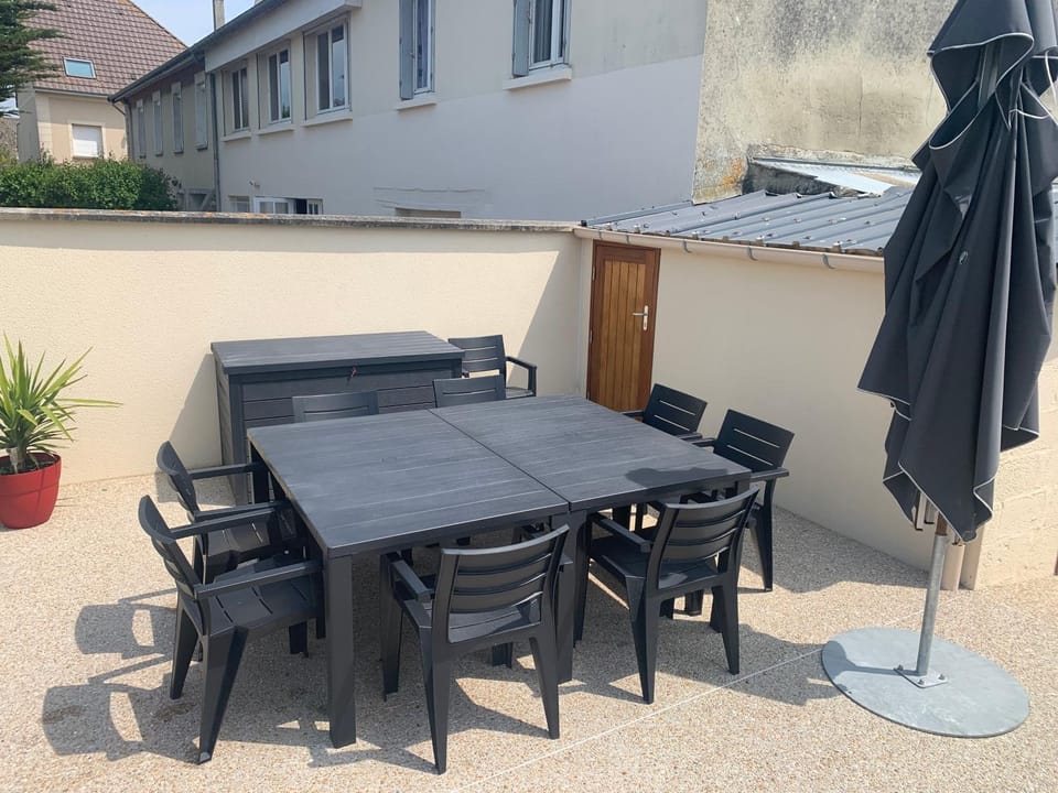Maison bord de mer Chez JuJu House in Normandy