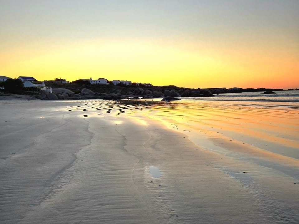 Natural landscape, Beach, Sea view, Sunset