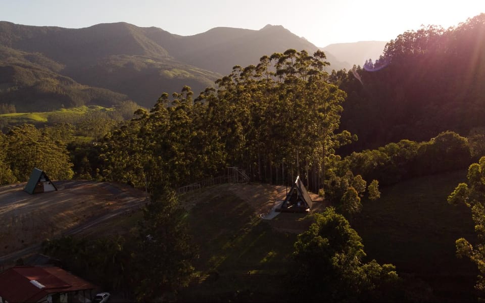 Bird's eye view, Mountain view