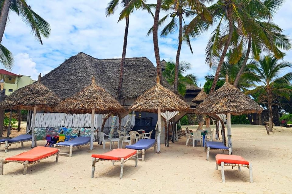 Day, Natural landscape, Beach, sunbed