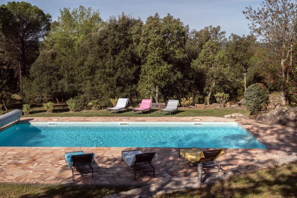 Natural landscape, Garden view, Pool view, Swimming pool, sunbed