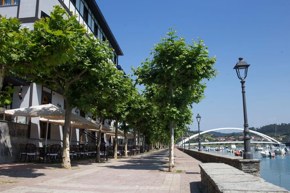 Property building, Day, River view