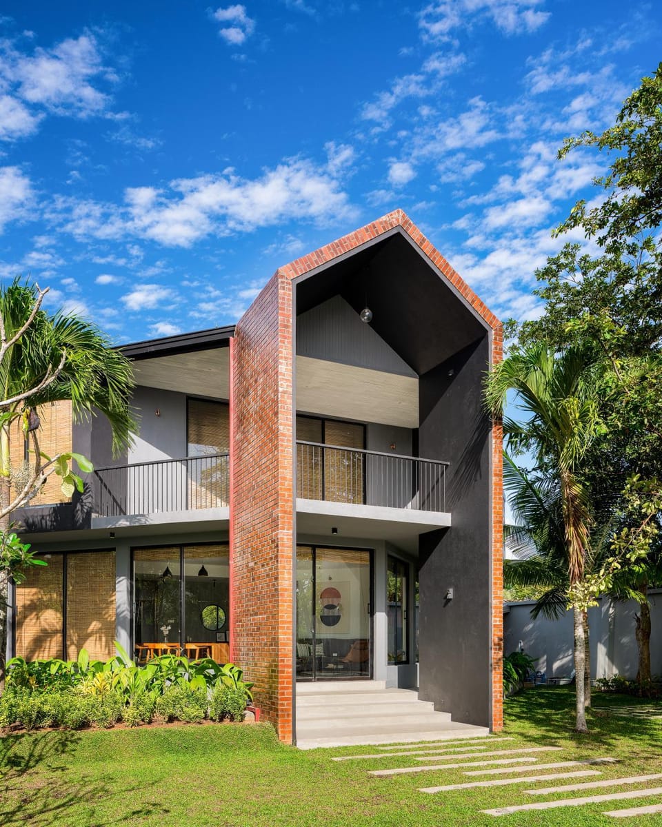 Property building, Garden view