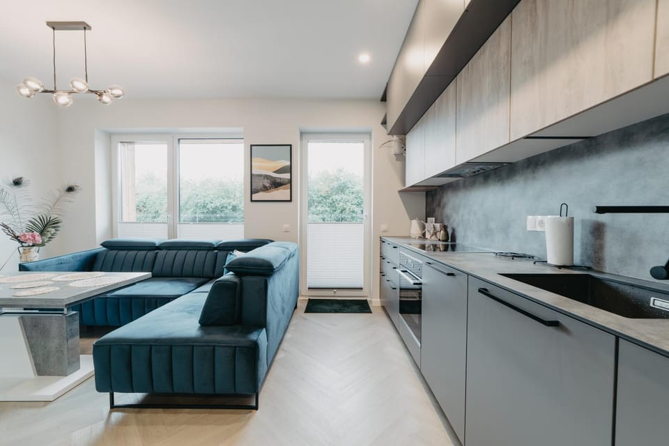 Kitchen or kitchenette, Living room, Dining area, pet friendly