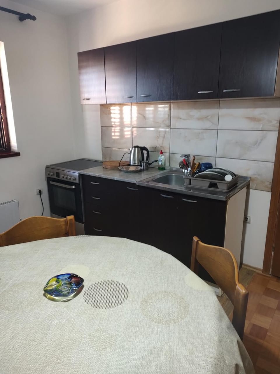 Coffee/tea facilities, Kitchen or kitchenette, Dining area, minibar, pet friendly, stove