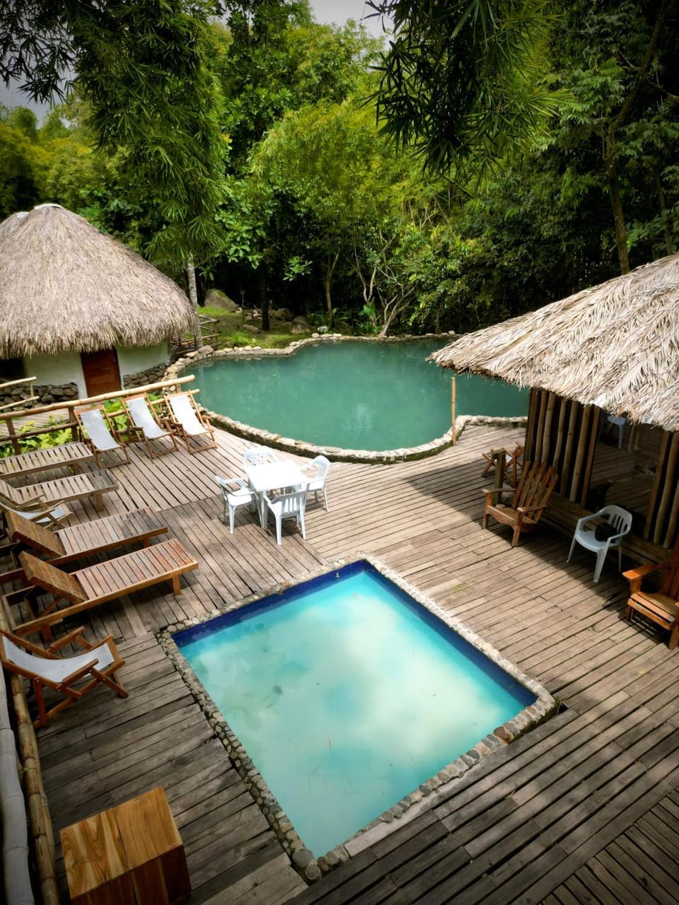 Natural landscape, Swimming pool
